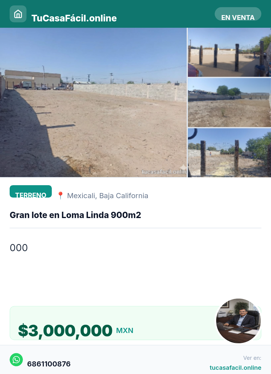 Terreno en venta en Loma linda, Mexicali, foto 7