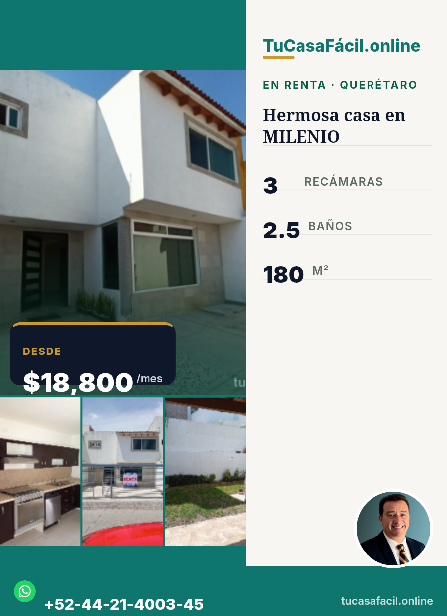 Casa en renta en Milenio lll, Querétaro, foto 5