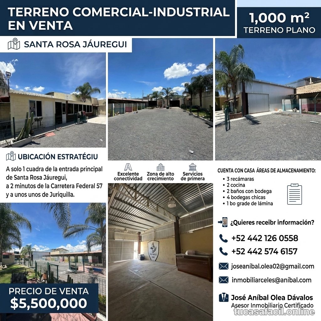 Terreno en venta en santa rosa jauregui, Querétaro, foto 3