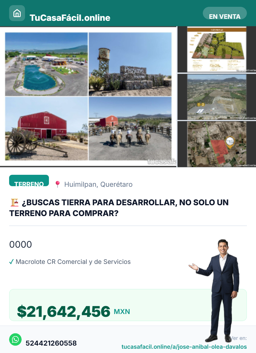 Terreno en venta en preserve country, Huimilpan, foto 8