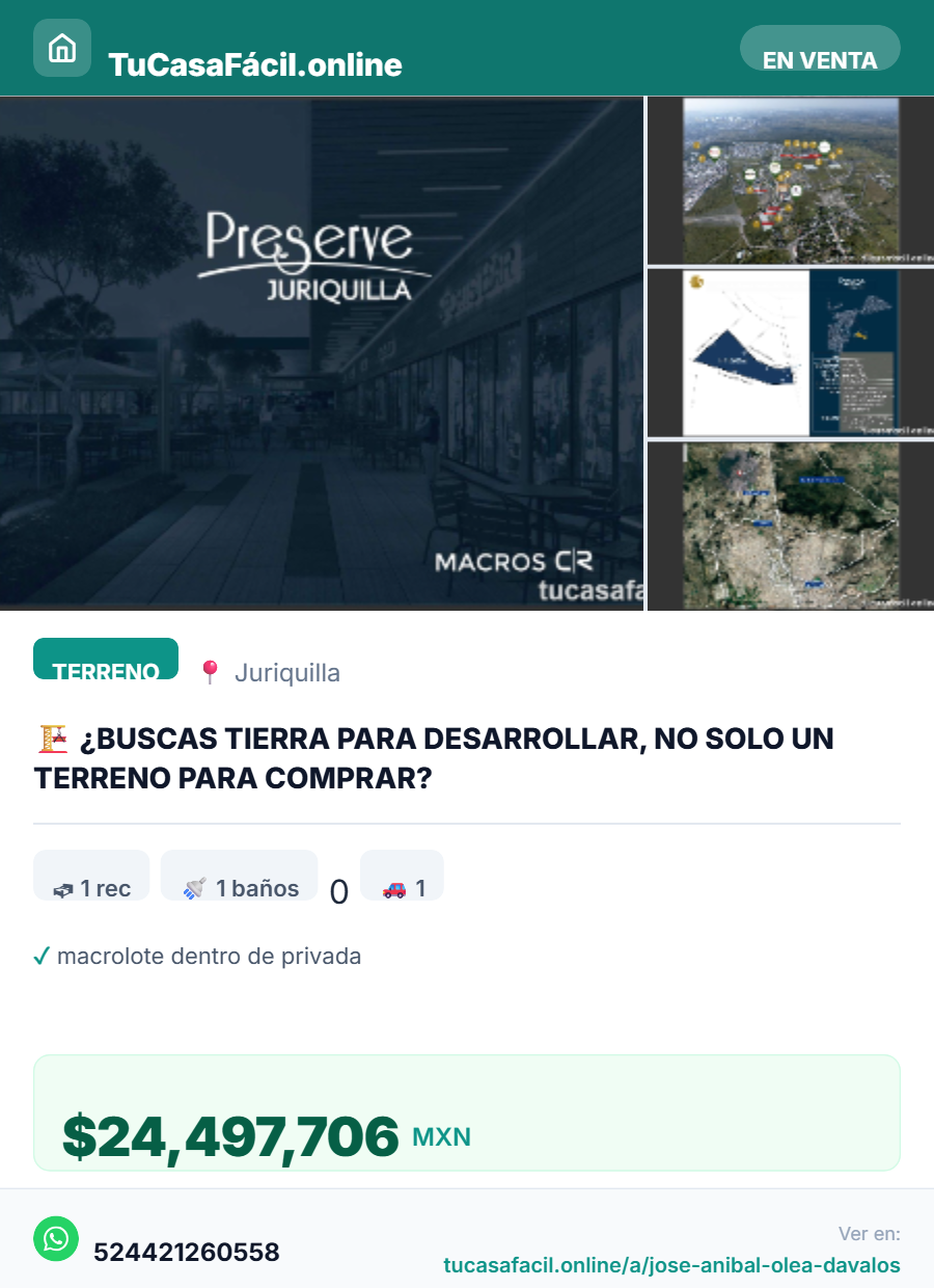 Terreno en venta en juriquilla, foto 8