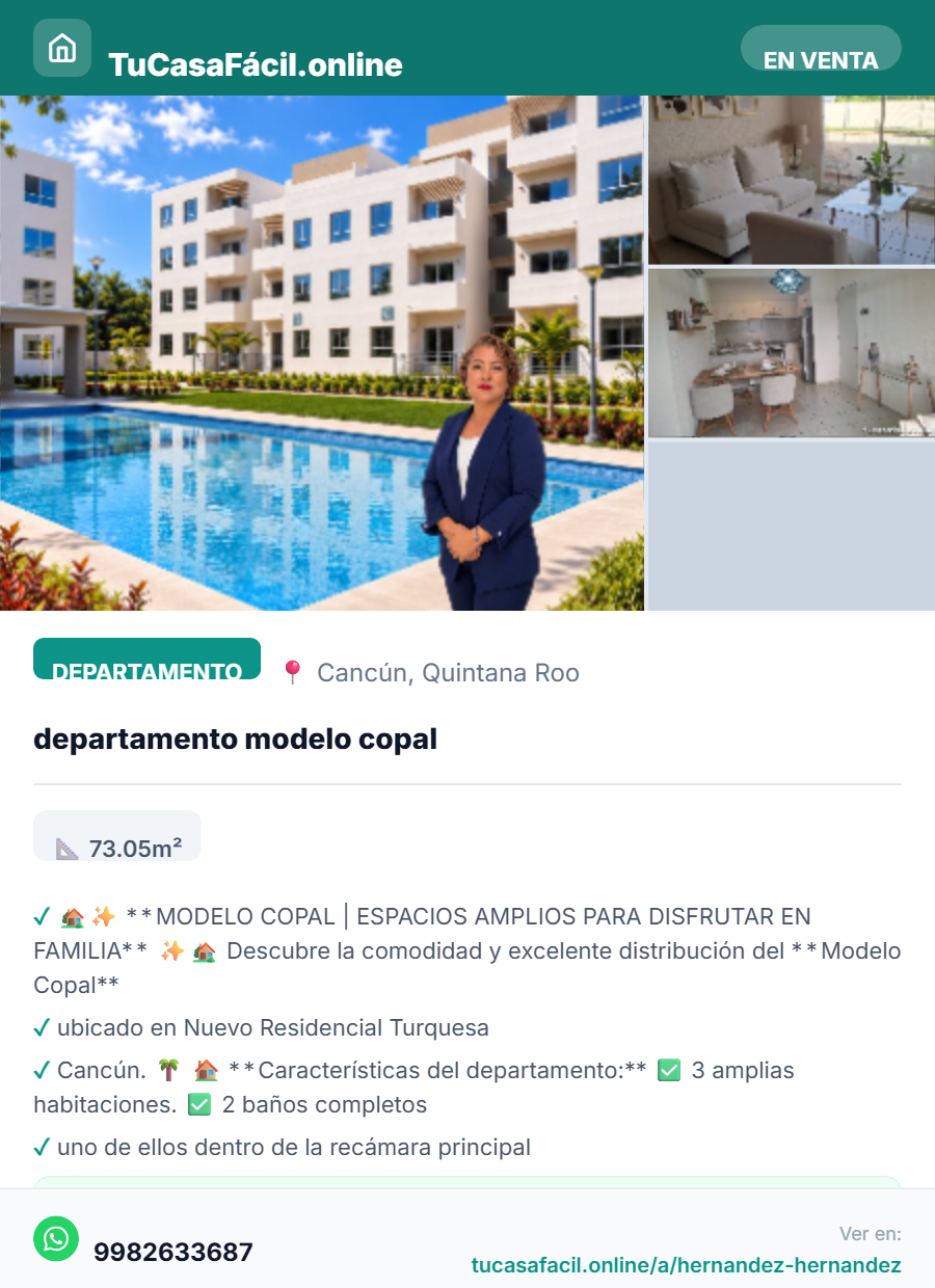 Departamento en venta en Cancún, foto 4
