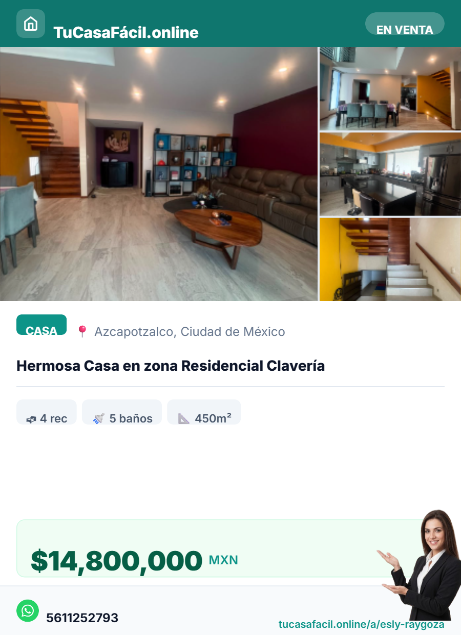 Casa en venta en Clavería, Azcapotzalco, foto 7