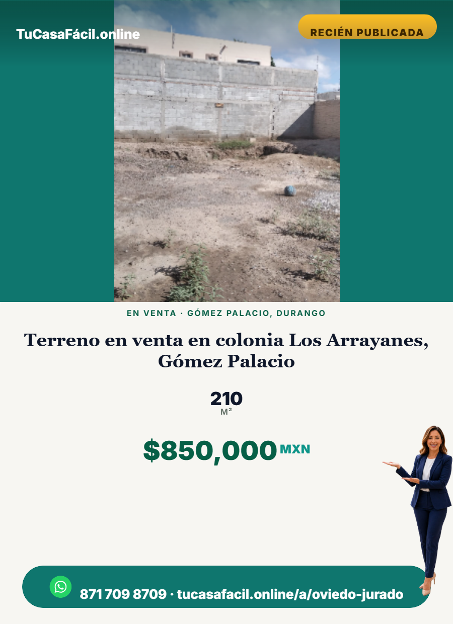 Terreno en venta en Los Arrayanes, Gómez Palacio, foto 4