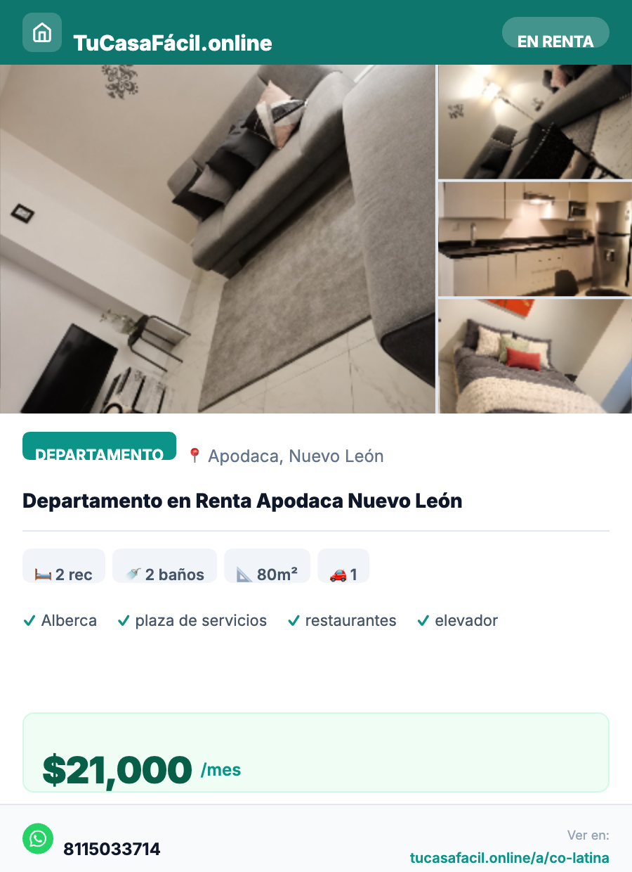 Departamento en renta en Apodaca, foto 7