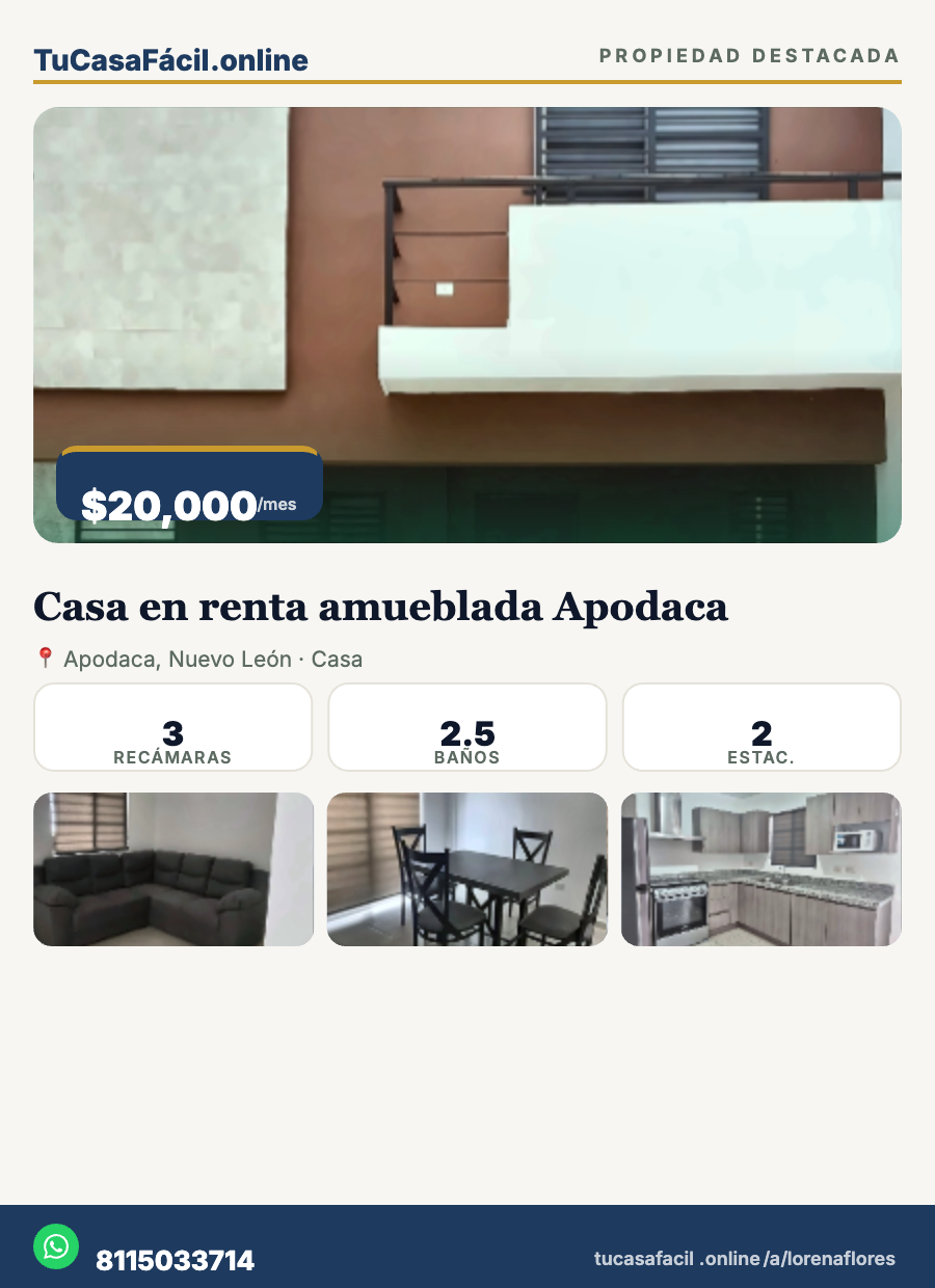 Casa en renta en Almería, Apodaca, foto 6