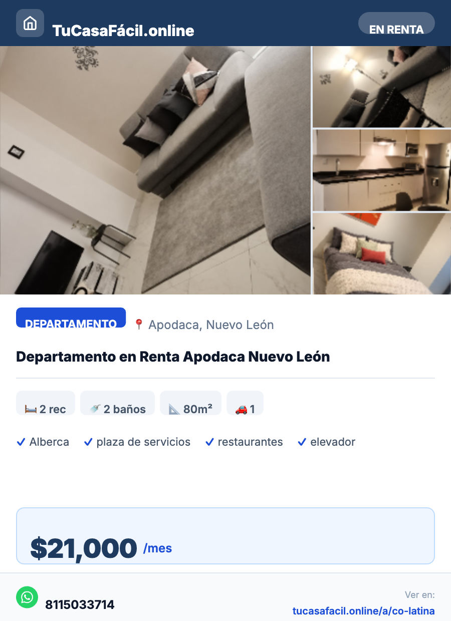 Departamento en renta en Apodaca, foto 8