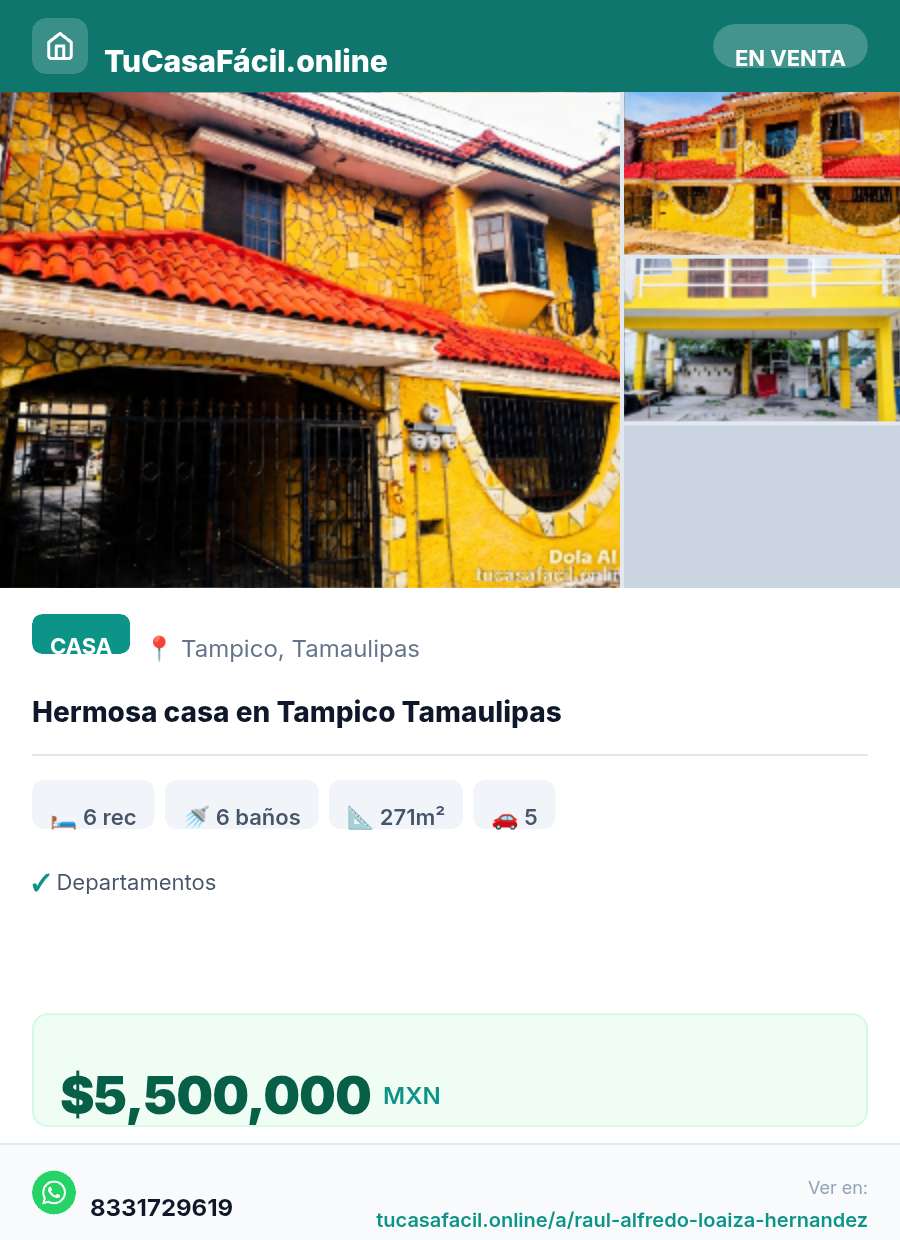 Casa en venta en Tamaulipas, Tampico, foto 4