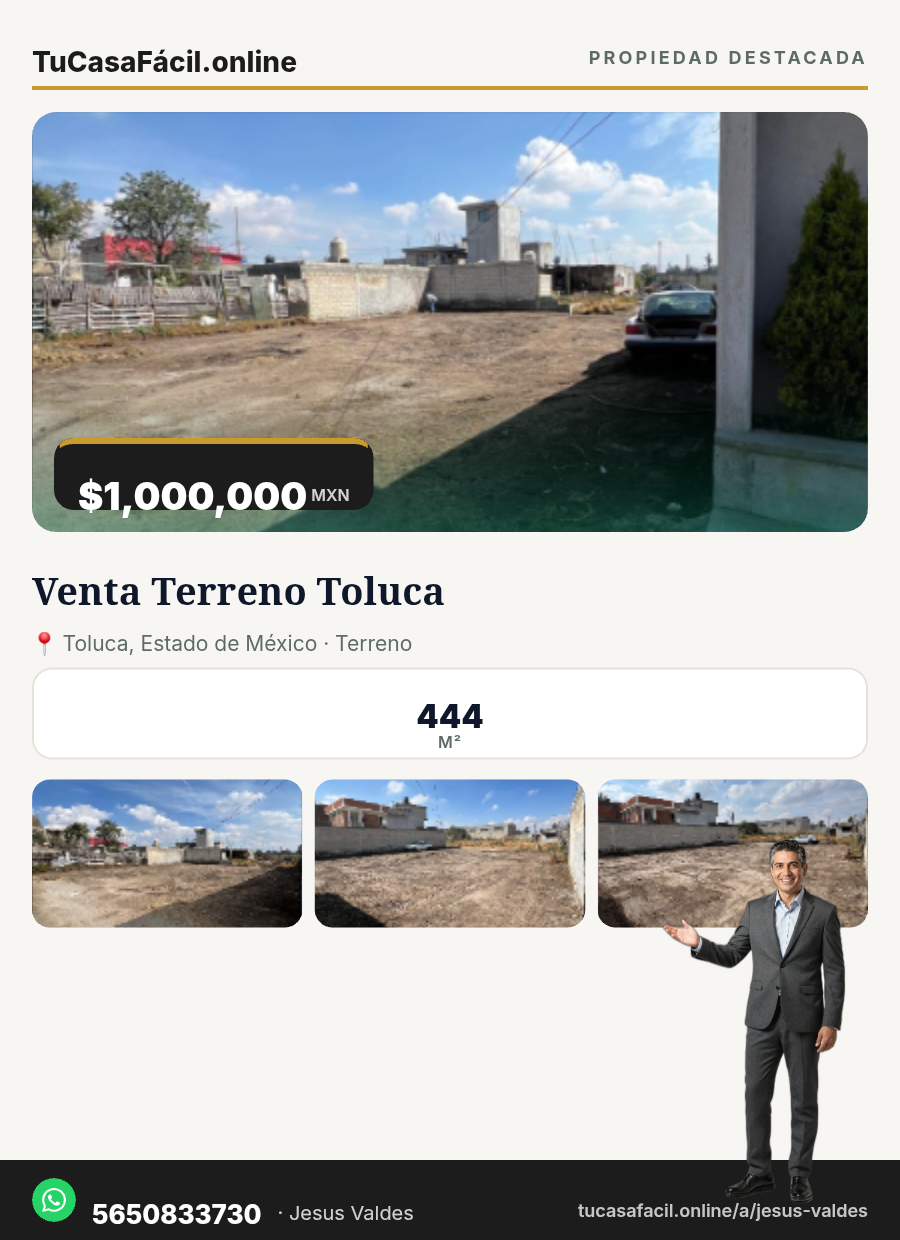 Terreno en venta en San Mateo Otzacatipan, Toluca, foto 7